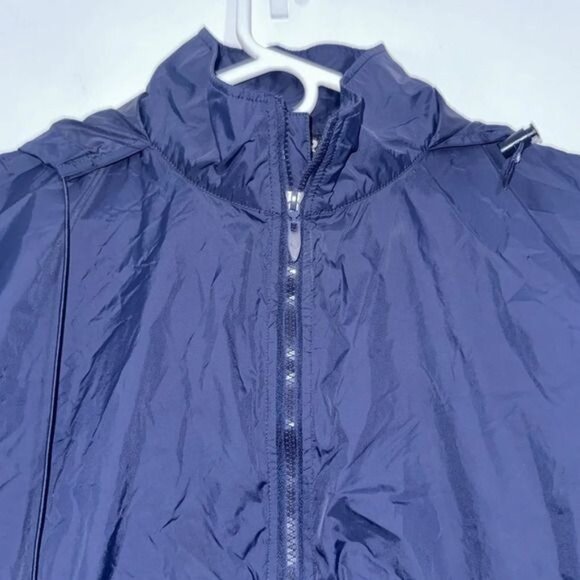 2X-Large Navy Windbreaker Jacket With Zip - Picture 2 of 7